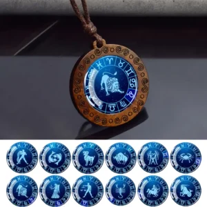 Collar Zodiaco Madera