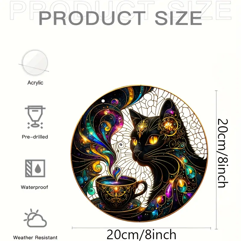 Atrapasol gato negro - Image 2