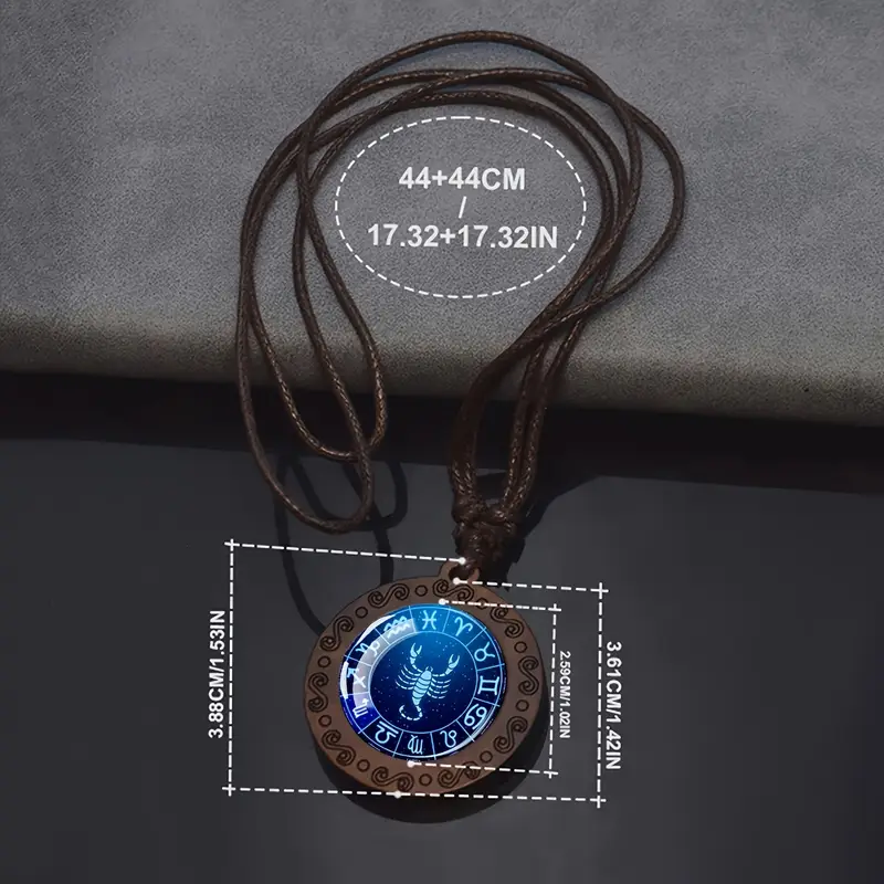 Collar Zodiaco Madera - Image 2