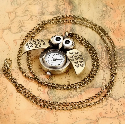 Reloj de bolsillo en forma de búho - Image 3