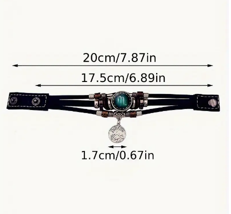 Pulsera zodiacal cósmica - Image 3