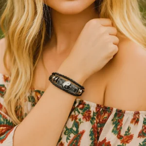 ☯️ Pulsera “Equilibrio Yin Yang”