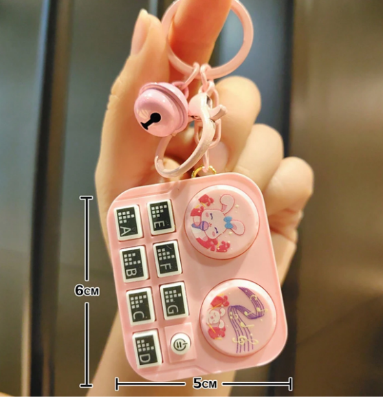 Llavero Rosa con sonido