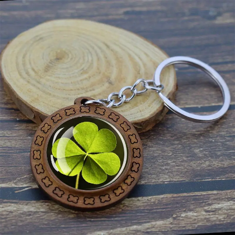 Llavero trébol