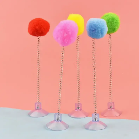 Juguete para Gatos con Pelota y Resorte - Image 4