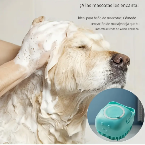 Cepillo Suave para Mascotas con Dispensador - Image 5