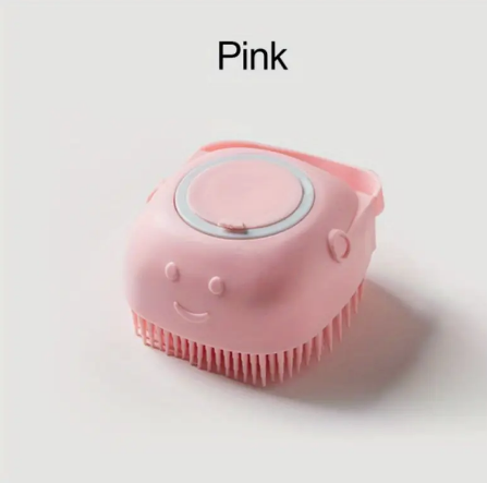 Cepillo Suave para Mascotas con Dispensador