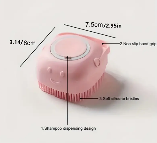 Cepillo Suave para Mascotas con Dispensador - Image 4