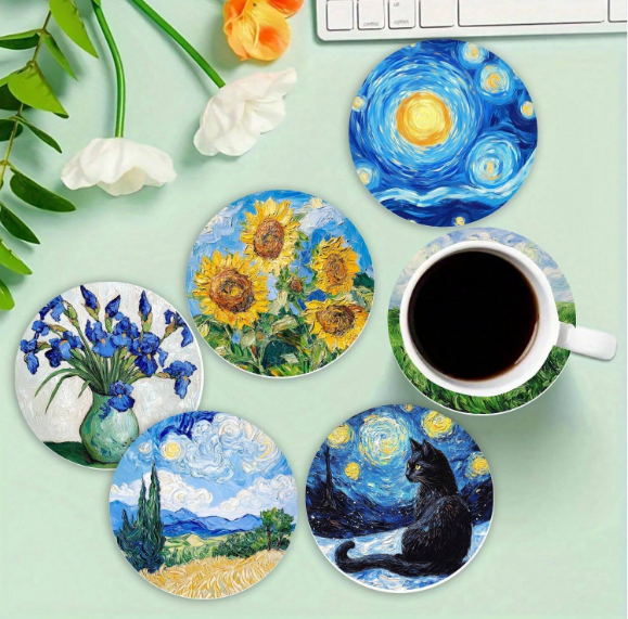 Portavasos Van Gogh