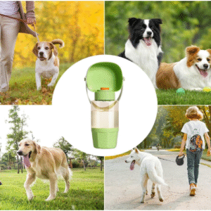 Botella 2 en 1 para Mascotas