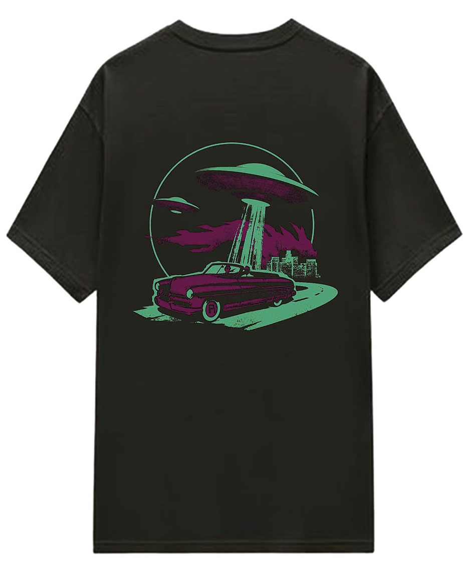 Camiseta Abducción Retro