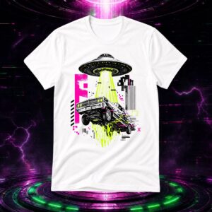 Camiseta Abducción Retro