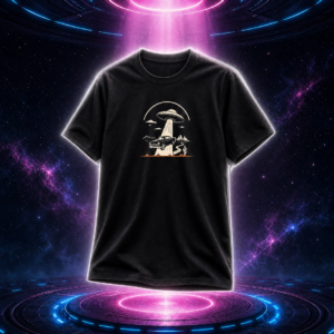 Camiseta Abducción Auto Clásico