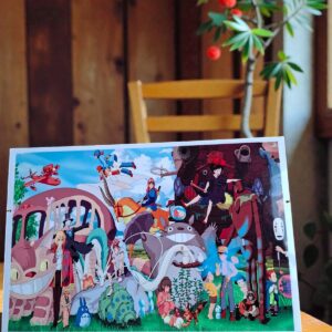 Lámina decorativa Studio Ghibli