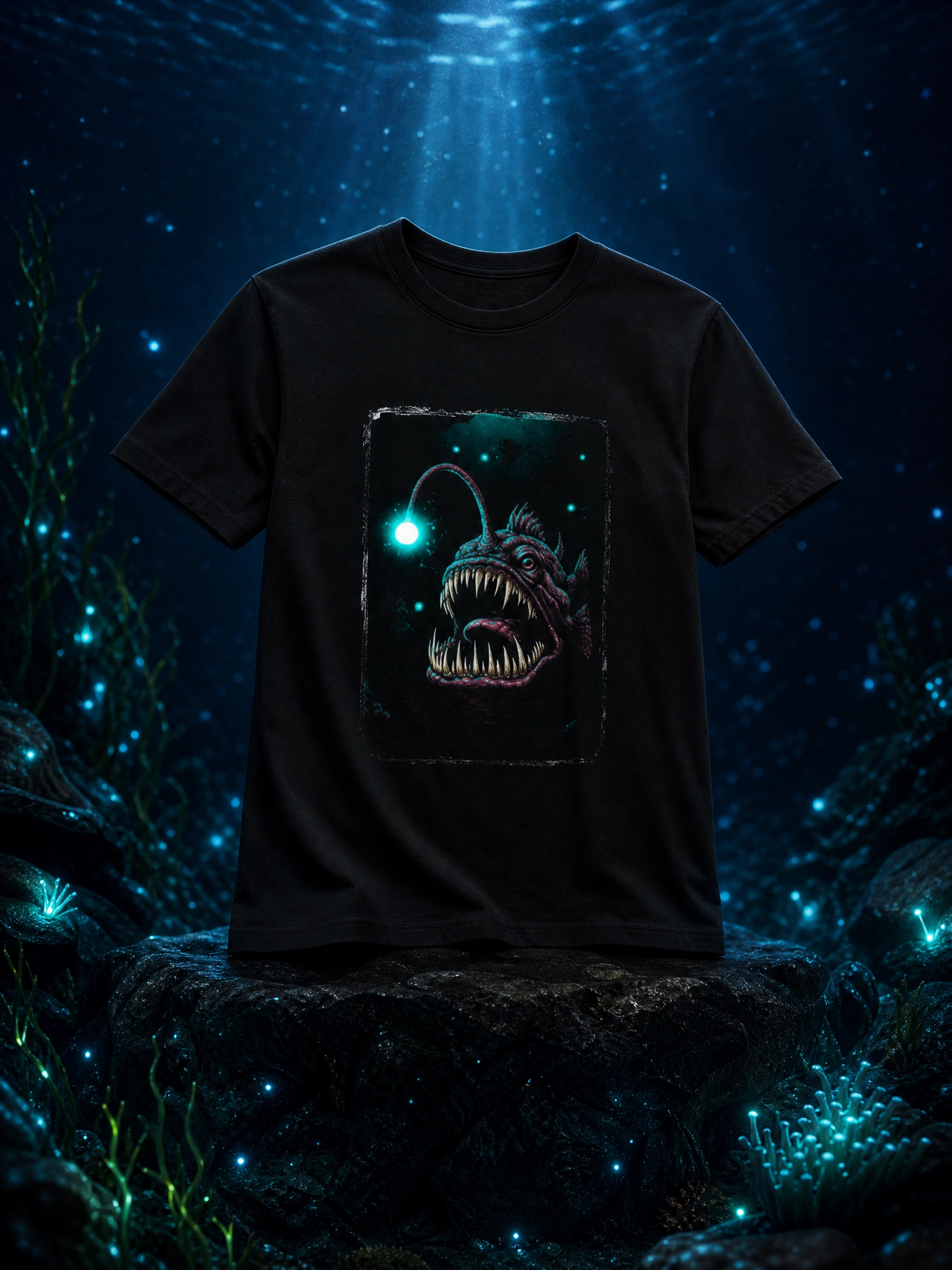 Camiseta Unisex Anglerfish Abisal - Image 3