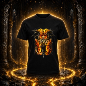 Camiseta Demonio — Dark Art Unisex