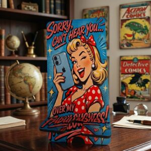 Portacelular pop art retro